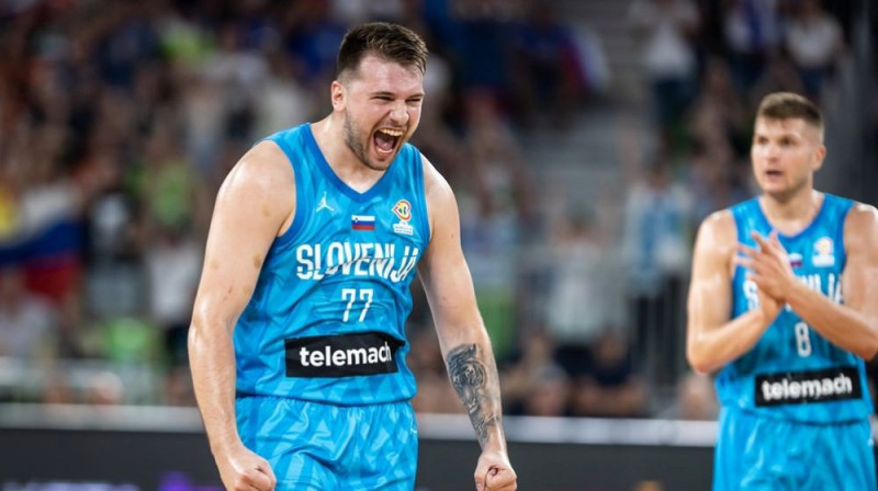 Luka Dončičs. Foto: FIBA