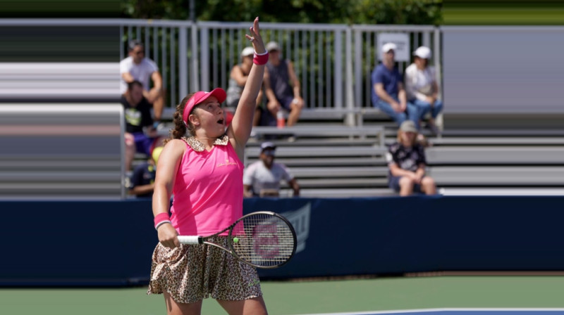 Aļona Ostapenko. Foto: National Bank Open