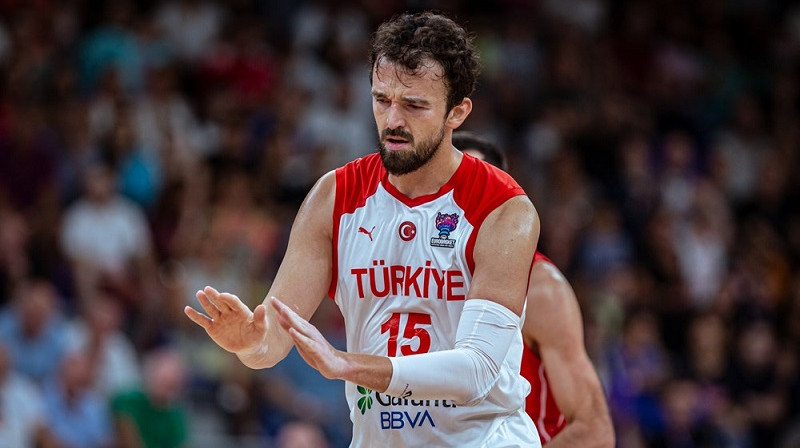 Sertadžs Šanli 2022. gada 4. septembrī Tbilisi. Foto: FIBA