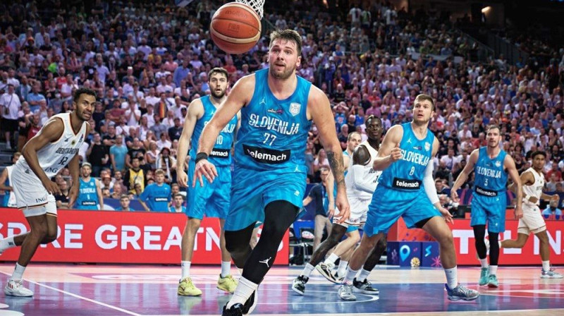 Luka Dončičs. Foto: FIBA