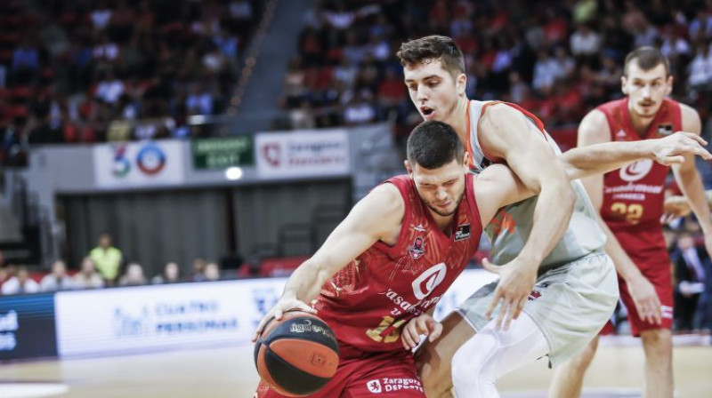 Rihards Lomažs. Foto: Basket Zaragoza