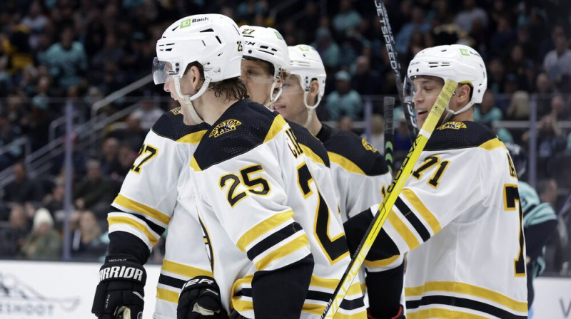 "Bruins" hokejisti. Foto: AP/Scanpix