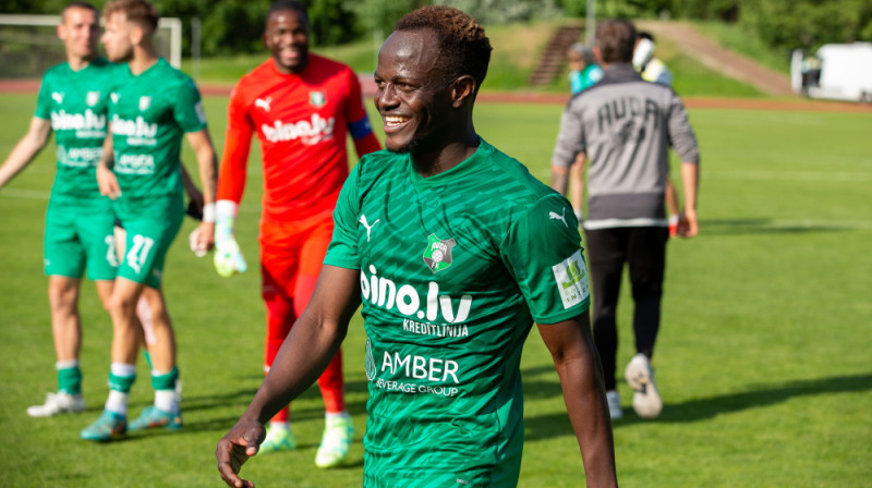 Abioduns Ogunniji. Foto: Kristians Putniņš/FK "Auda"