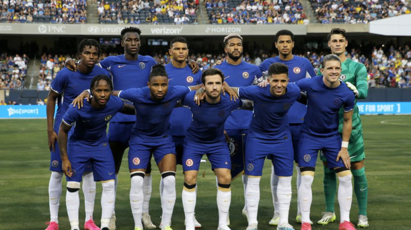 Londonas ''Chelsea'' pirmssezonas pārbaudes spēlē. Foto: USA Today Sports/Scanpix