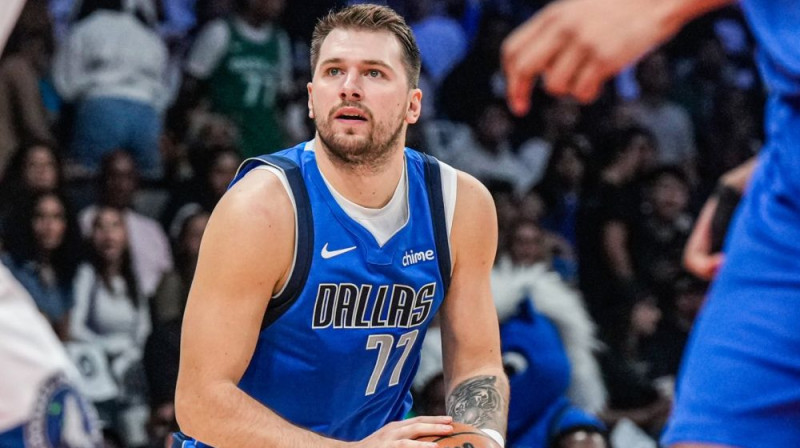 Luka Dončičs. Foto: Dallas Mavericks