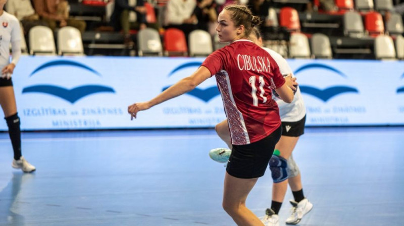 Madara Cibuļska. Foto: handball.lv