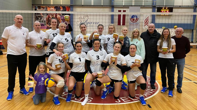 Foto: Sieviešu volejbola klubs "Jelgava"