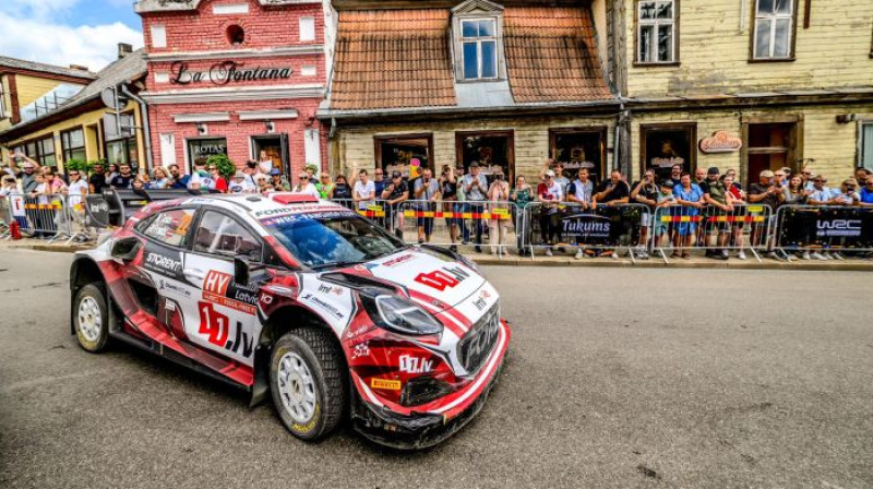 Mārtiņš Sesks/Renārs Francis. Foto: Tet Rally Latvia