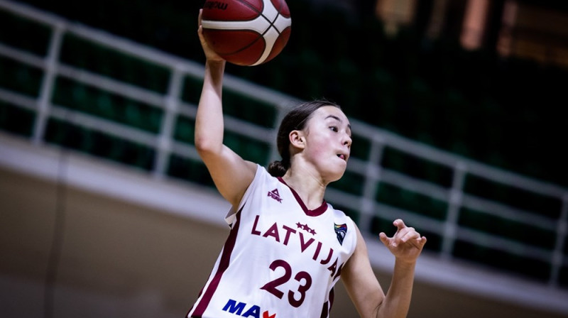 Mila Luzgina. Foto: FIBA