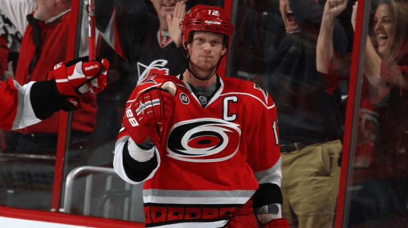 Ēriks Stāls. Foto: Carolina Hurricanes