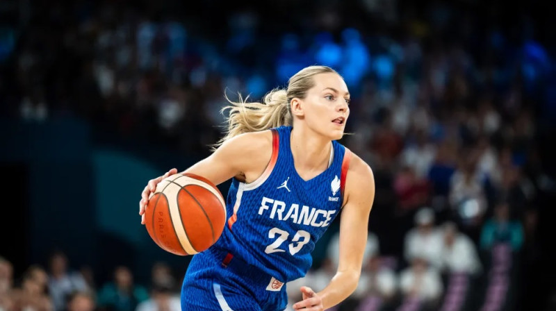 Marina Žohanesa 2024. gada 7. augustā. Foto: FIBA