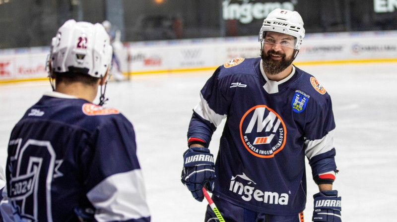 Kaspars Daugaviņš. Foto: HK Dukla Ingema Michalovce