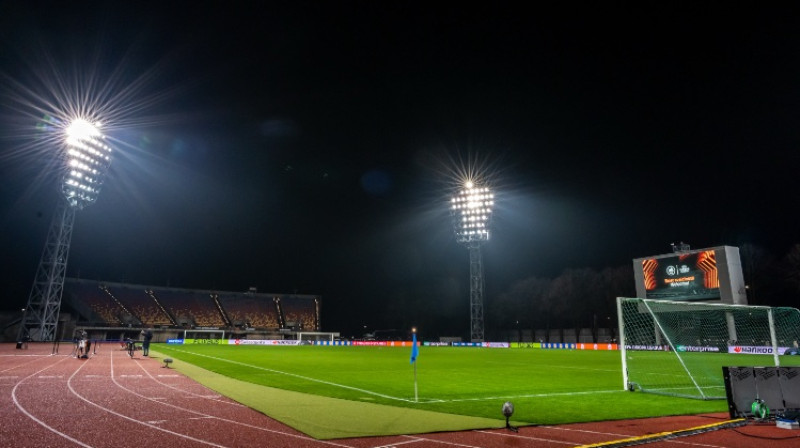 "Daugavas" stadions. Foto: Sanita Ieva Sparāne/FK RFS