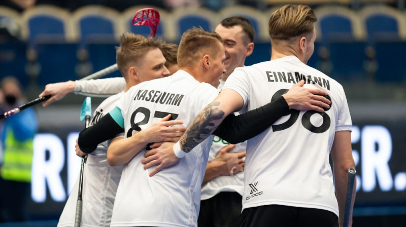 Igaunijas izlase tikusi pie ceturtās uzvaras čempionātā, foto: Viktor Källberg, IFF