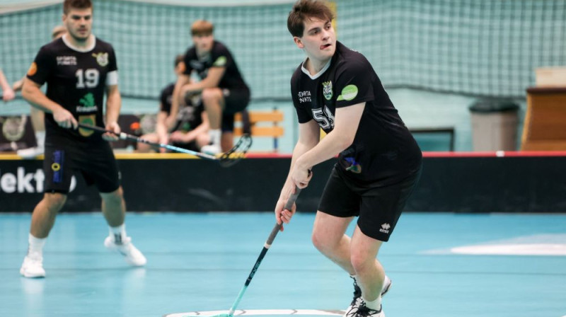 Andrejs Šķerbergs, foto: Floorball.lv