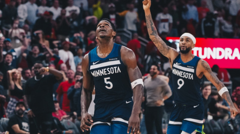 Entonijs Edvardss. Foto: Minnesota Timberwolves