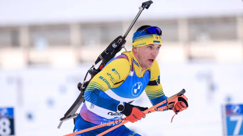 Dmitro Pidručnijs. Foto: IBU/Vianney Thibaut/Nordic Focus