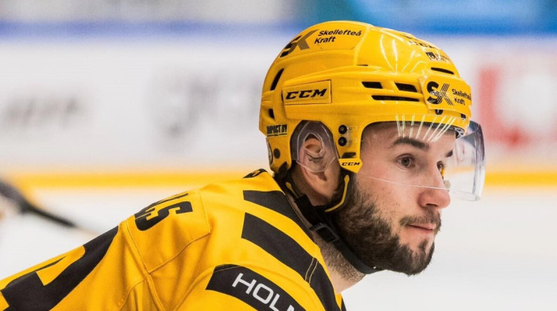 Mārtiņš Dzierkals. Foto: Skellefteå AIK