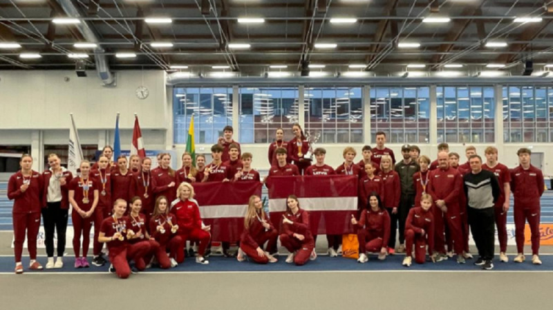 Baltijas čempioni U18. Foto: LVS.