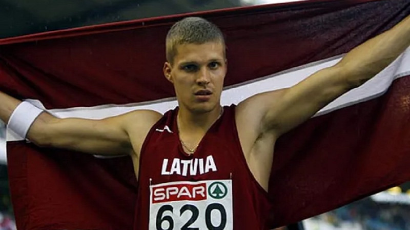 Staņislavs Olijars, kurš pēdējais no Latvijas vieglatlētiem (2002.g.) ir izcīnījis medaļu un pēdējais titula iegūvejs no mūsejiem (2000.g.). Foto: EPA-AFI.