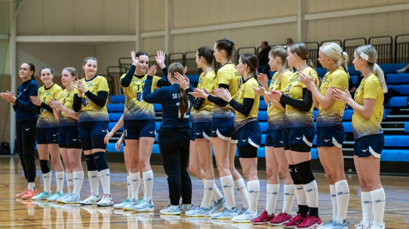 Ludzas "SK Latgols". Foto: Joonas Kuuskla/Eesti Käsipalliliit