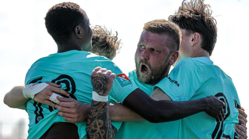 Niks Savaļnieks. Foto: Valmiera FC