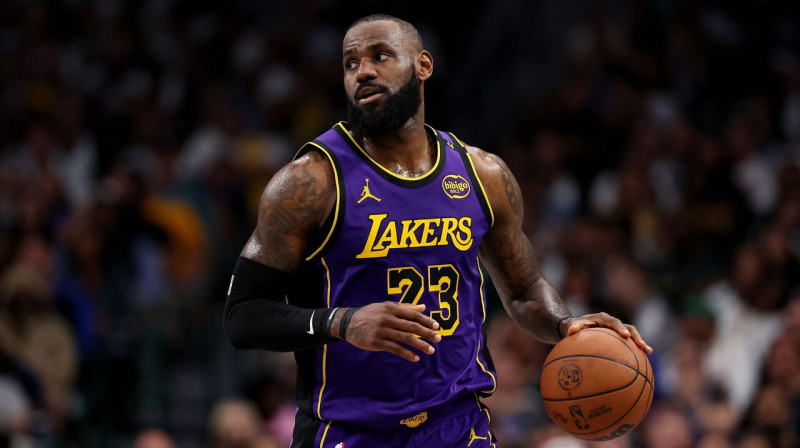 Lebrons Džeimss. Foto: Sam Hodde/AFP/Scanpix