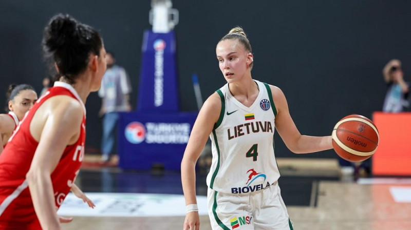 Juste Jocīte 2025. gada 31. maijā Stambulā. Foto: LKF