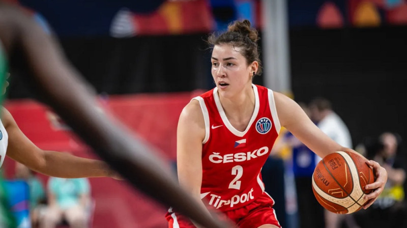 Jūlija Pospišilova. Foto: EuroBasket Women