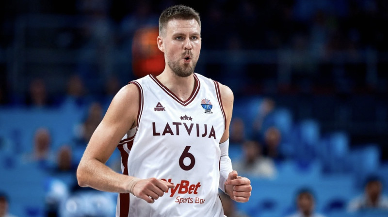Kristaps Porziņģis. Foto: FIBA