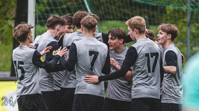 Skanstes komandas futbolisti. Foto: Skanstes SK