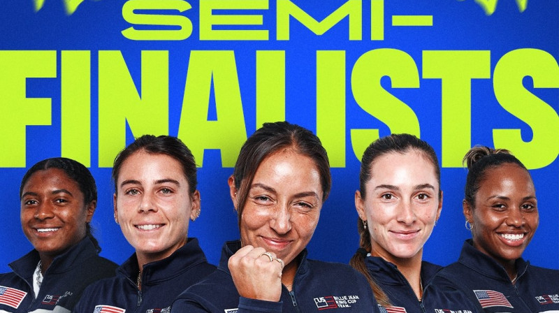 ASV sieviešu tenisa izlase. Foto: Billie Jean Kin Cup