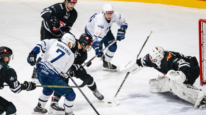 Viļņas "Hockey Punks" pret Rīgas "Mogo"/RSU. Foto: HC Hockey Punks Vilnius