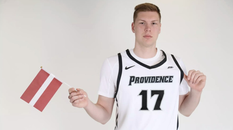 Pēteris Pinnis. Foto: Providence Friars MBB