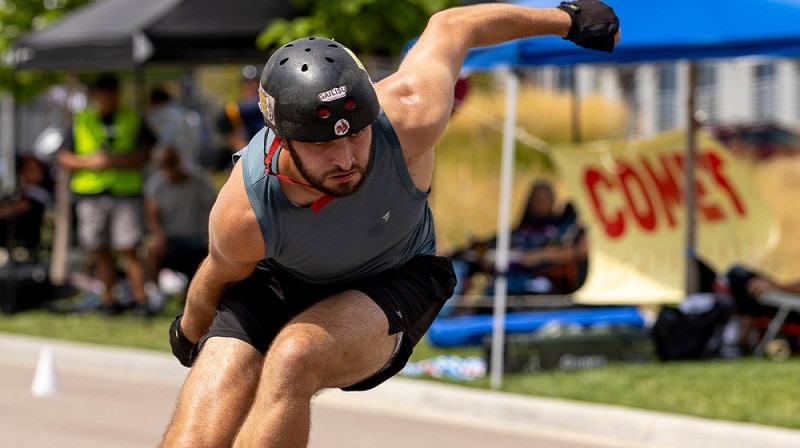 Gustavs Gailītis. Foto no sportista arhīva.