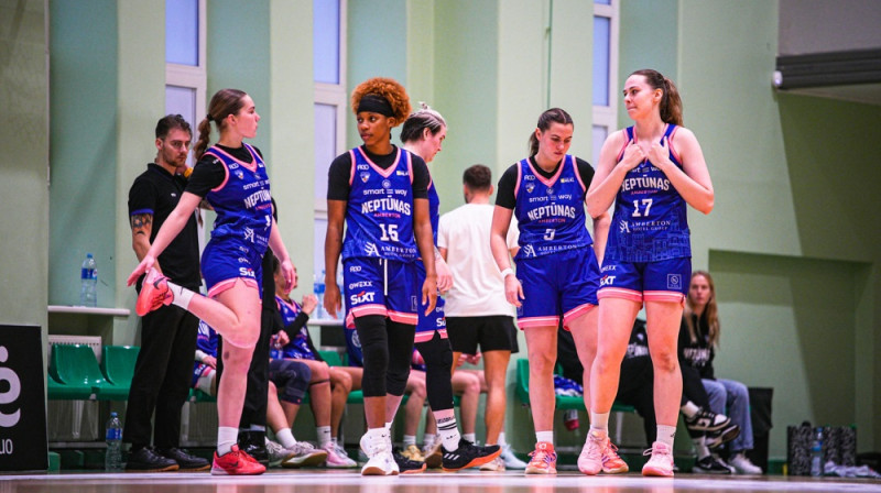 "Neptūnas" basketbolistes. Foto: Kamile Linkevičiūte