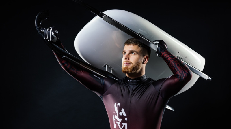 Kristers Aparjods. Foto: Luge Latvia