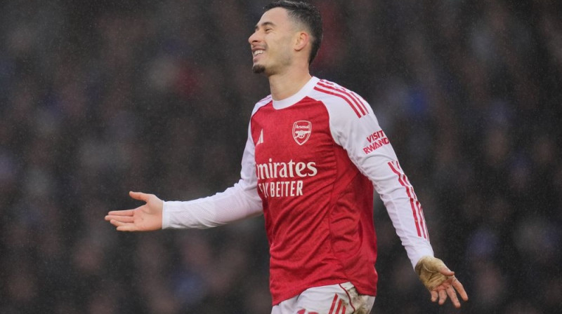 Gabriels Martineli Foto: AFP/Scanpix