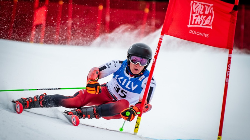 Nils Neo Trapāns. Foto: Emīls Lukšo/Ski.lv