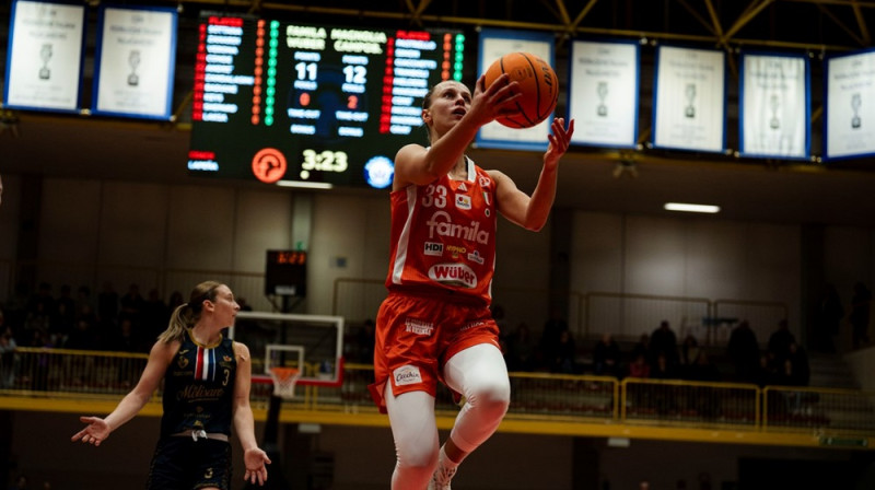 Kitija Laksa. Foto: Lega Basket Femminile