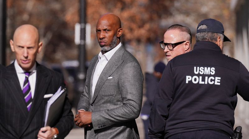 Čonsijs Bilapss rudenī ārpus Bruklinas federālās tiesas ēkas. Foto: Reuters/Scanpix