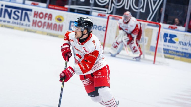 Renārs Krastenbergs. Foto: hc-olomouc.cz