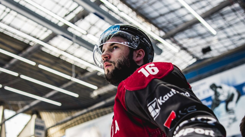 Mārtiņš Dzierkals. Foto: HC Sparta Praha