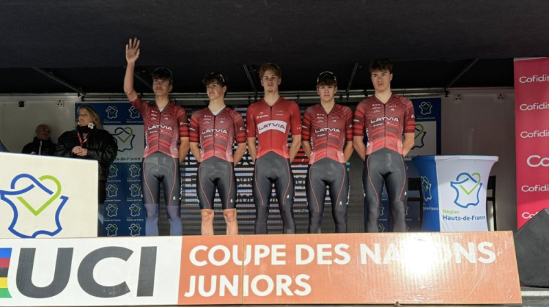 Helvijs Kancers (vidū). Foto: LRF.