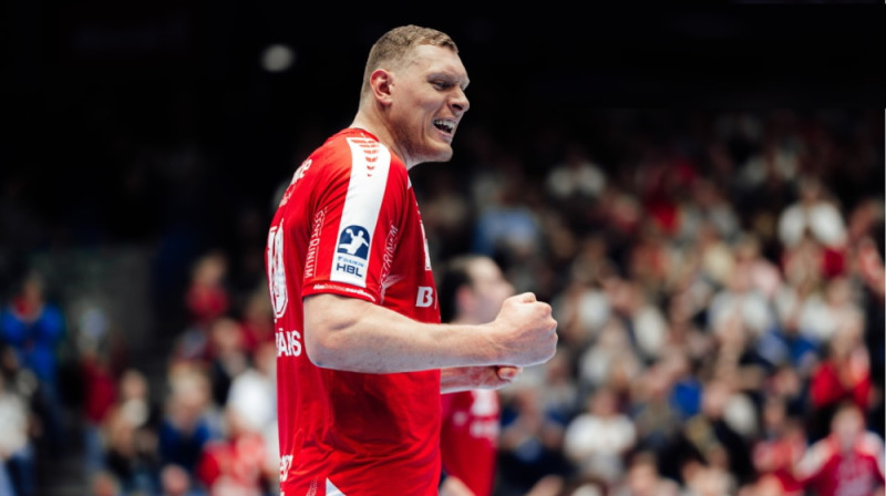 Dainis Krištopāns. Foto: MT Melsungen﻿