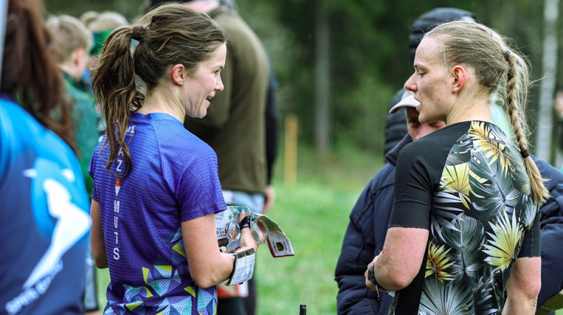 Sandra Grosberga un Elza Ķuze. Foto: LOF.