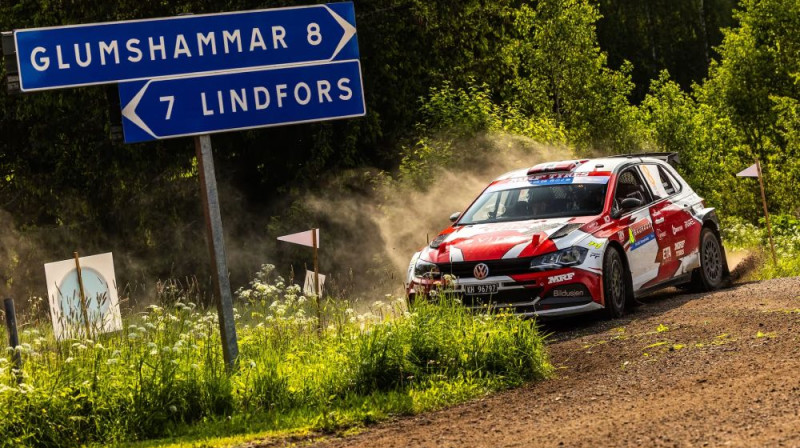 Franks Tore Larsens. Foto: FIA ERC