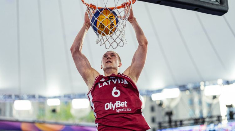Francis Lācis. Foto: FIBA 3x3