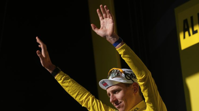 Tadejs Pogačars. Foto: AP/Scanpix