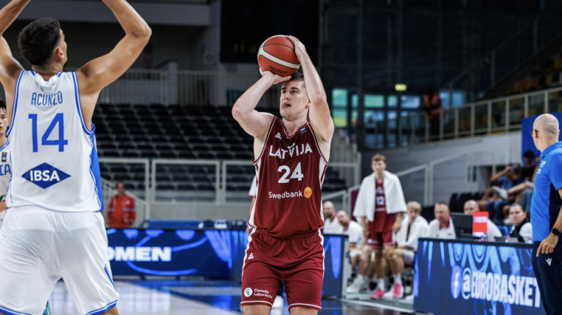 Rihards Čerņevskis. Foto: FIBA